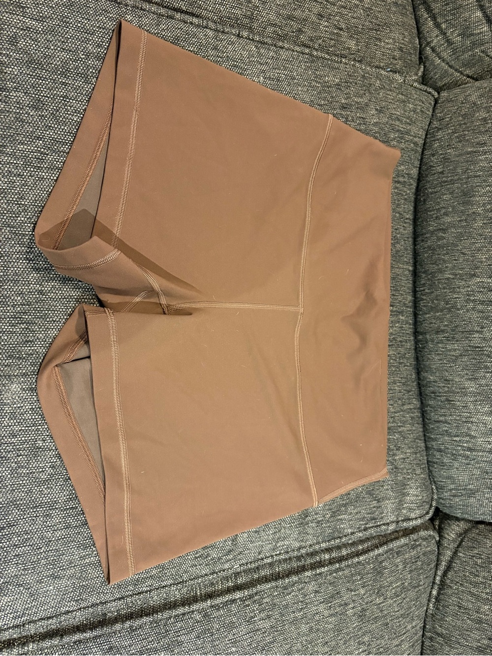 lululemon athletica High-Rise Seamless Bike Shorts in Brown